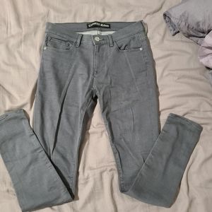 Express skinny legging. Mid rise Grey. 6